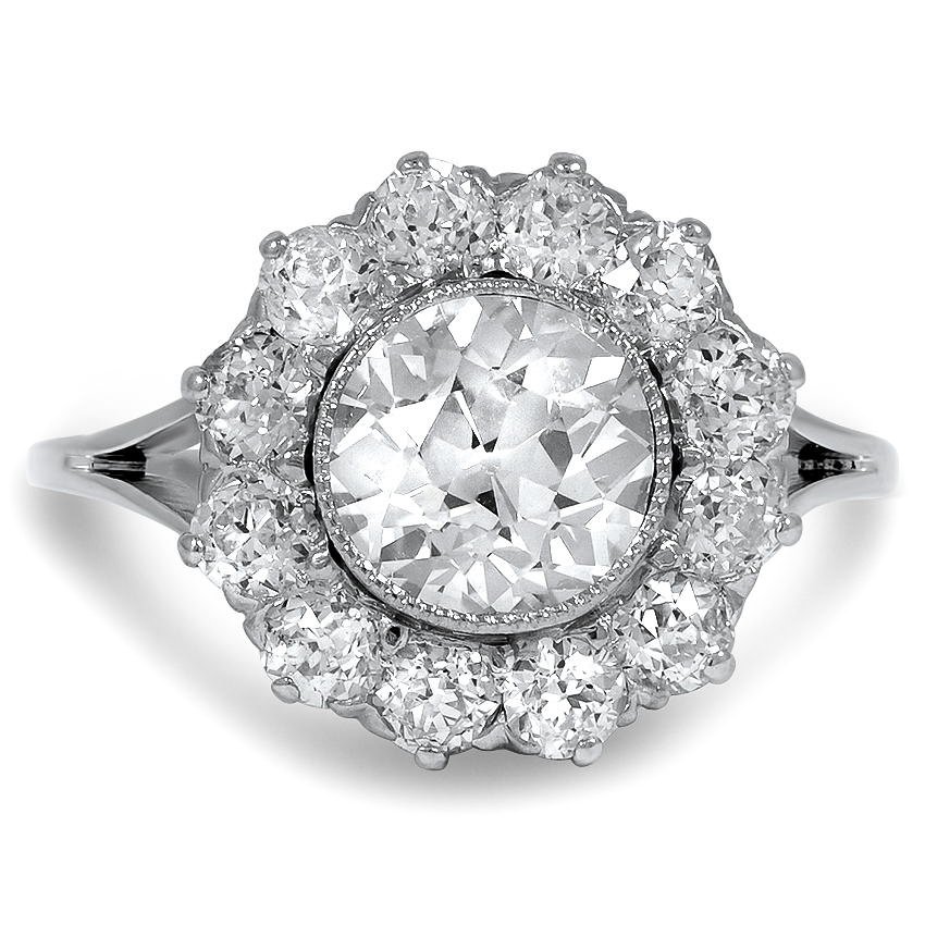 Edwardian Diamond Cocktail Ring