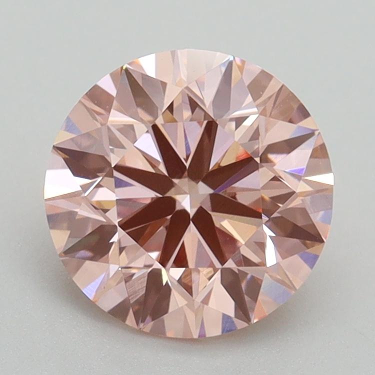1.80 Ct. Fancy Intense Pink Round Lab Grown Diamond