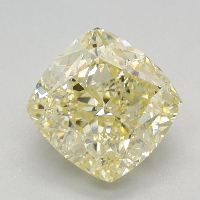 1.25 Ct. Fancy Intense Yellow Cushion Lab Grown Diamond