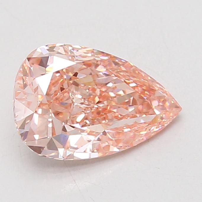 2.06 Ct. Fancy Vivid Pink Pear Lab Grown Diamond