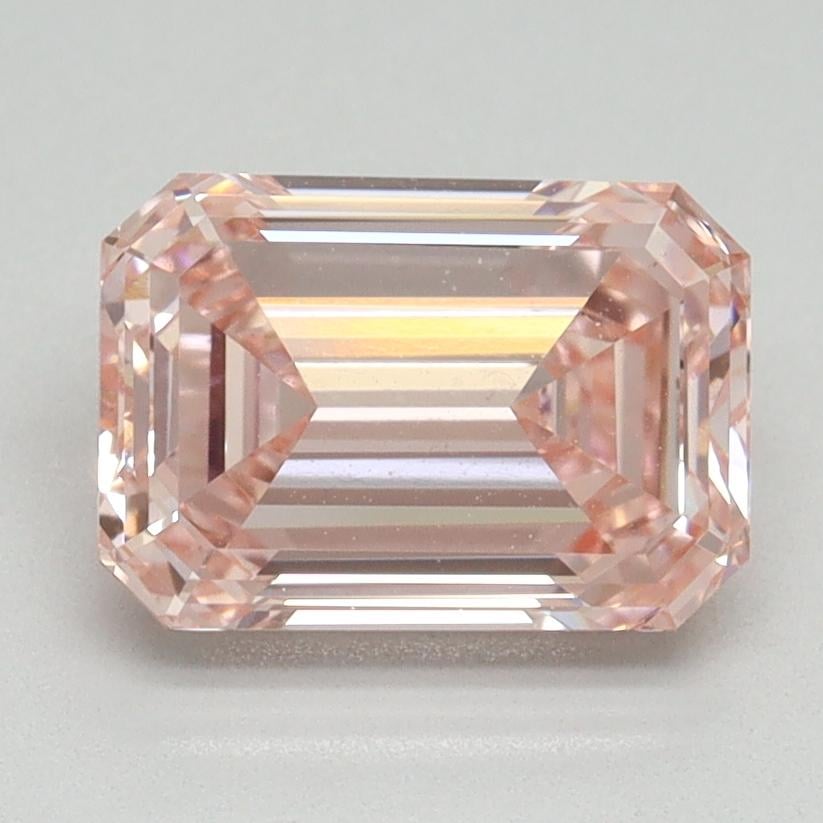 2.09 Ct. Fancy Intense Pink Emerald Lab Grown Diamond