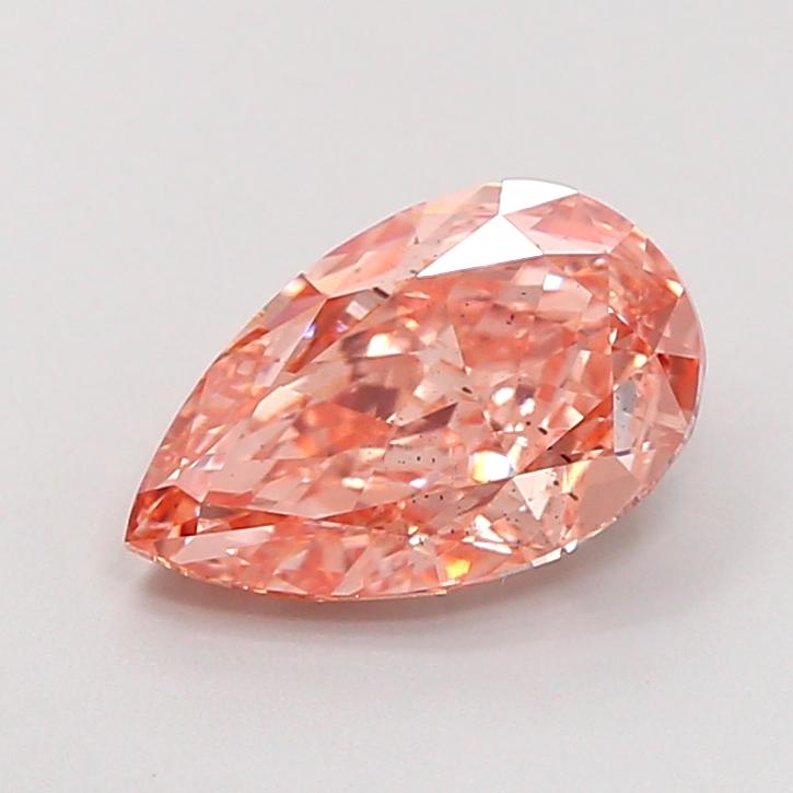 2.01 Ct. Fancy Intense Pink Pear Lab Grown Diamond
