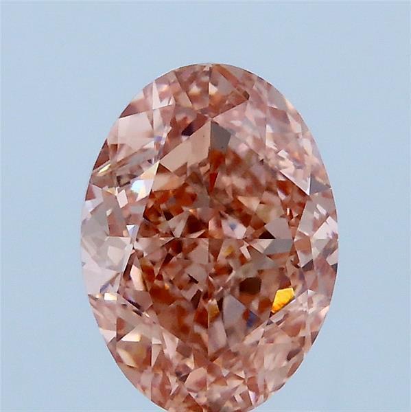 2.07 Ct. Fancy Vivid Pink Oval Lab Grown Diamond