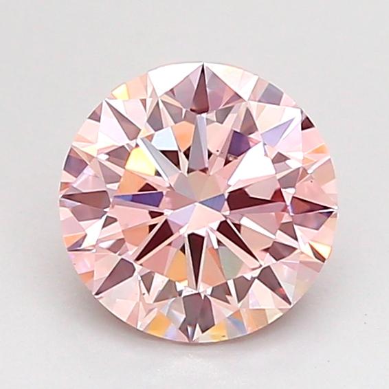 1.19 Ct. Fancy Pink Round Lab Grown Diamond