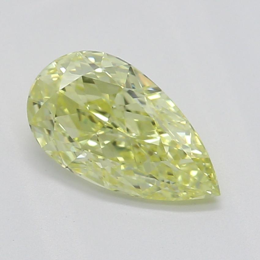 0.5 Ct. Fancy Yellow Pear Diamond