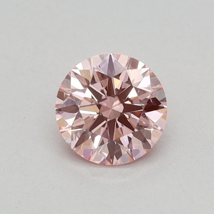0.29 Ct. Fancy Intense Pink Round Lab Grown Diamond