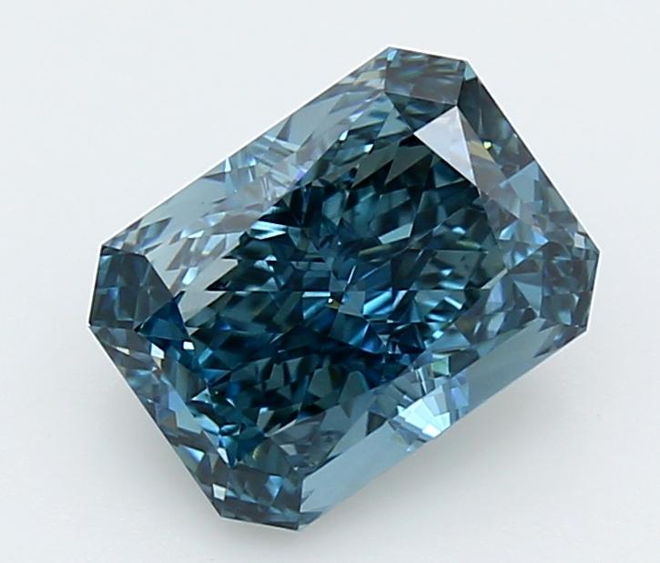 2.52 Ct. Fancy Vivid  Blue Radiant Lab Grown Diamond