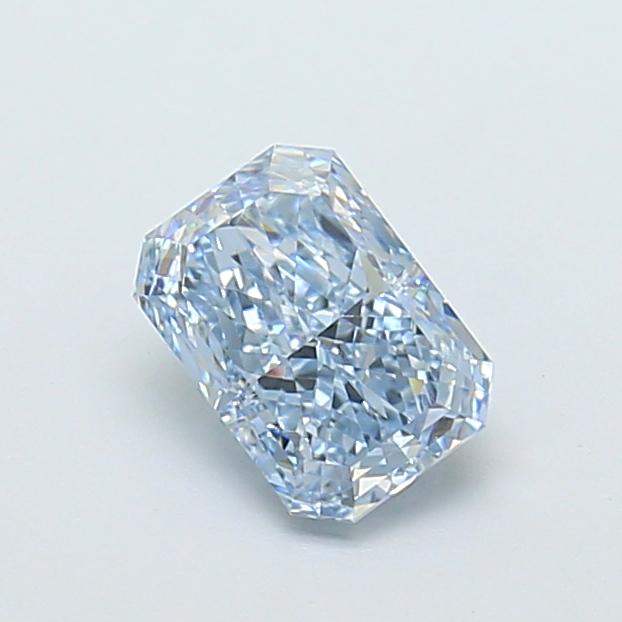 1.00 Ct. Fancy Intense  Blue Radiant Lab Grown Diamond