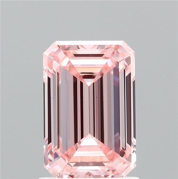 1.52 Ct. Fancy Intense  Pink Emerald Lab Grown Diamond