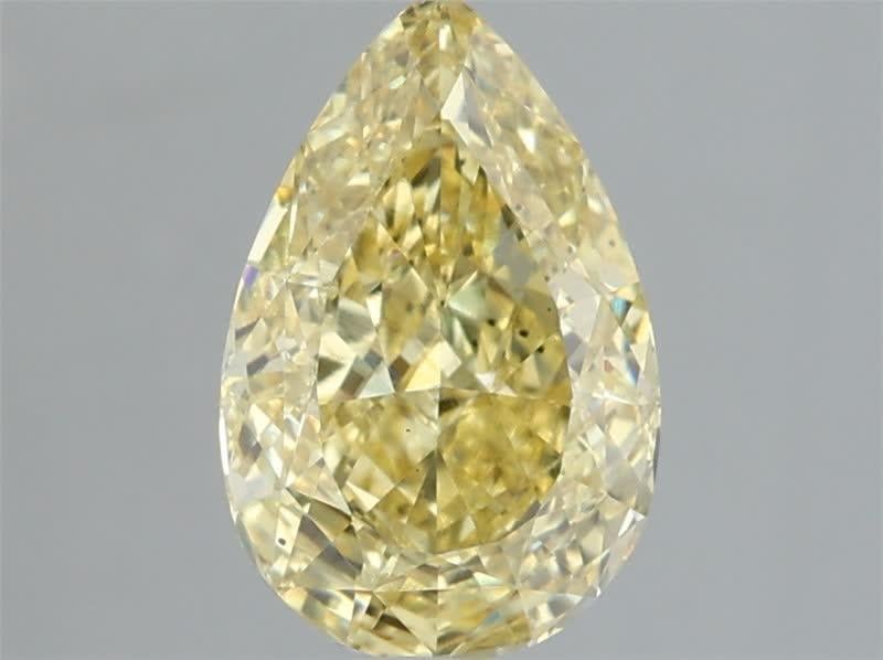 1.59 Ct. Fancy Intense Yellow Pear Lab Grown Diamond