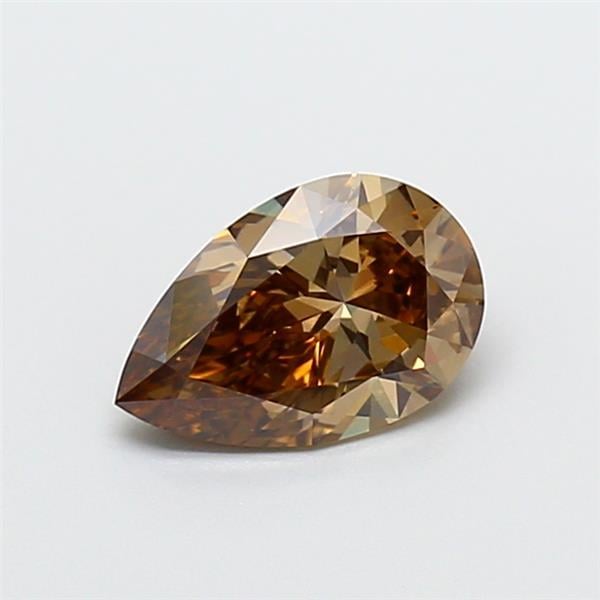 1.03 Ct. Fancy Brown Pear Lab Grown Diamond