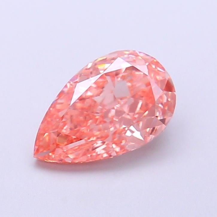 1.53 Ct. Fancy Intense  Pink Pear Lab Grown Diamond