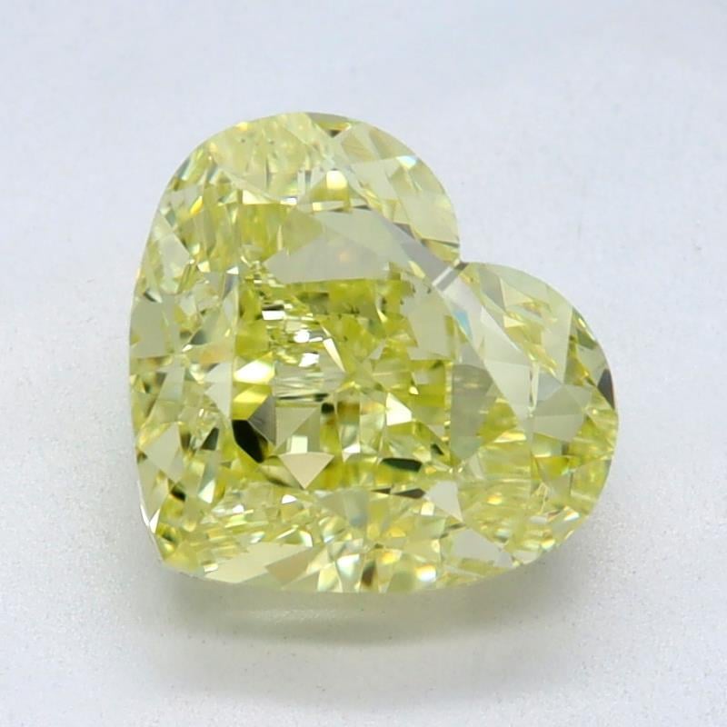 1.50 Ct. Fancy Yellow Heart Diamond