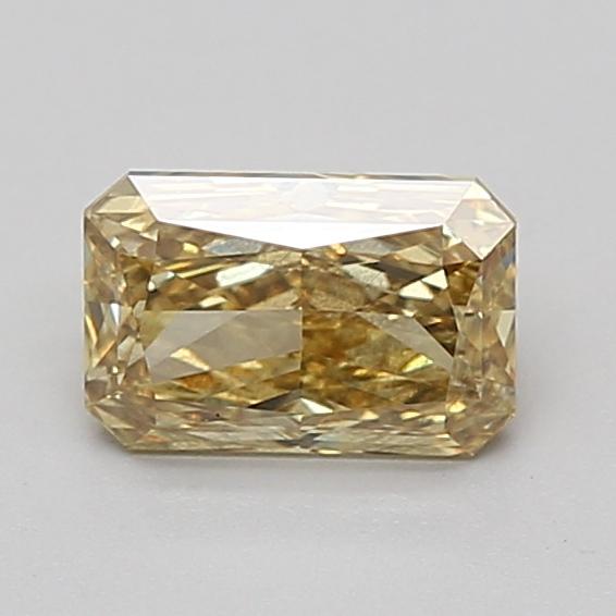 0.95 Ct. Fancy Vivid Yellow Radiant Lab Grown Diamond