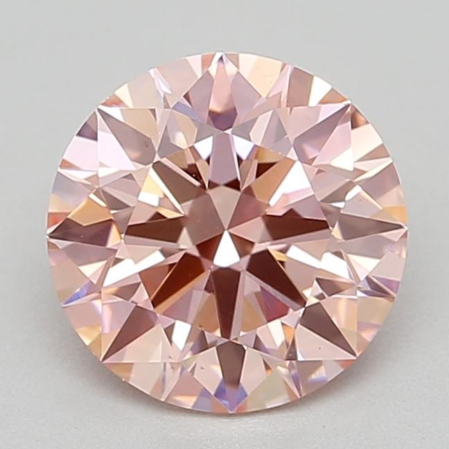 1.40 Ct. Fancy Vivid  Pink Round Lab Grown Diamond