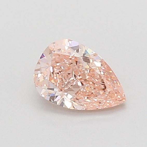 0.56 Ct. Fancy Vivid Pink Pear Lab Grown Diamond