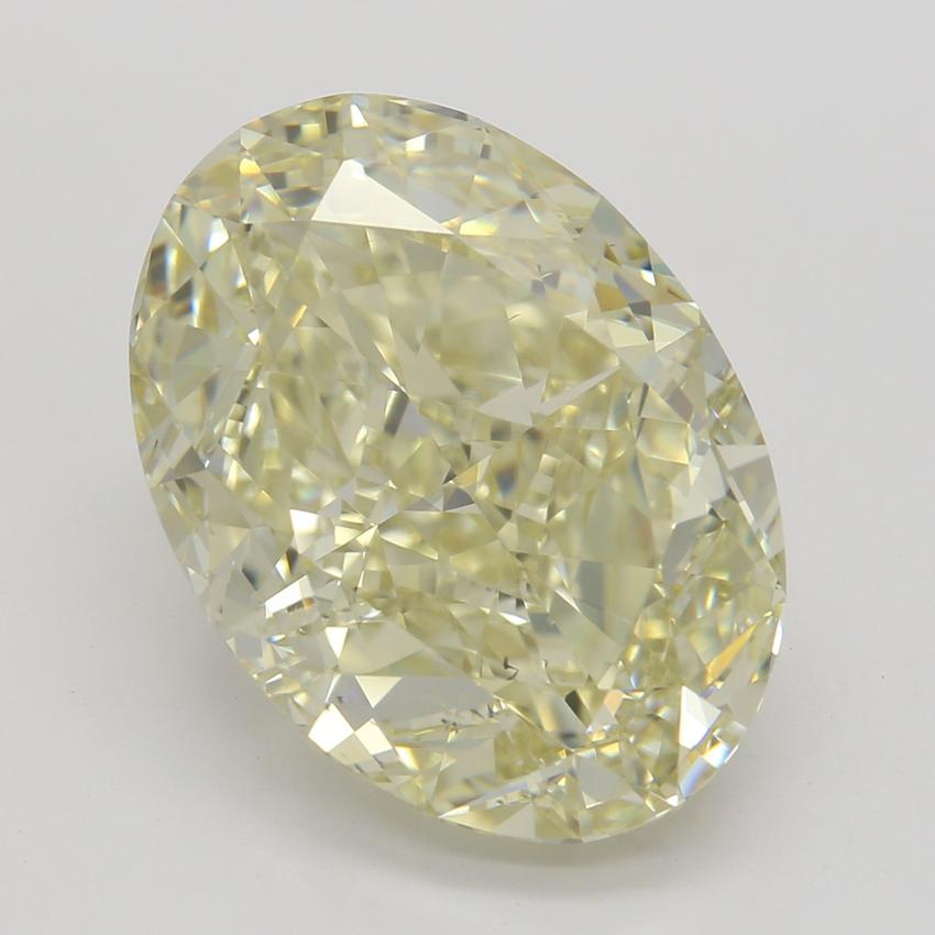 7.01 Ct. Fancy Light Brownish Yellow Oval Diamond
