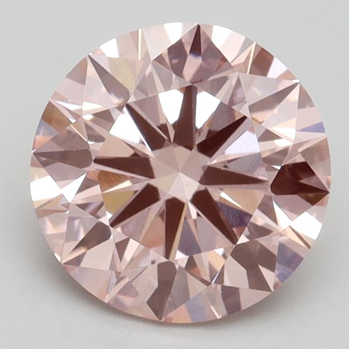 2.06 Ct. Fancy Intense Pink Round Lab Grown Diamond