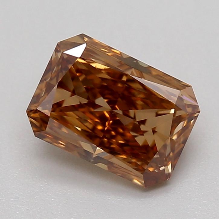 0.74 Ct. Fancy Light  Brown Radiant Lab Grown Diamond