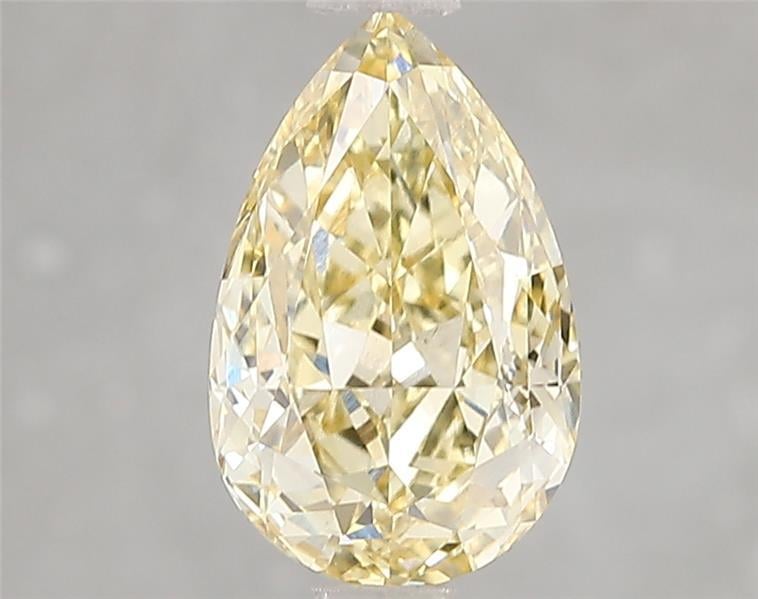 2.00 Ct. Fancy Intense Yellow Pear Lab Grown Diamond