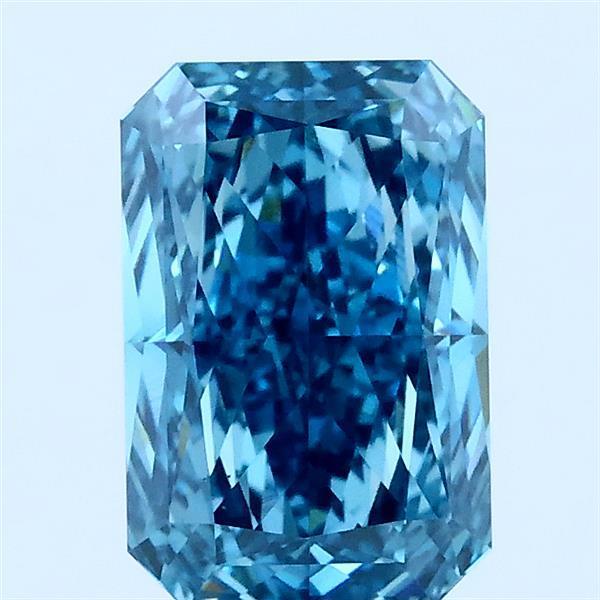 1.86 Ct. Fancy Blue Radiant Lab Grown Diamond