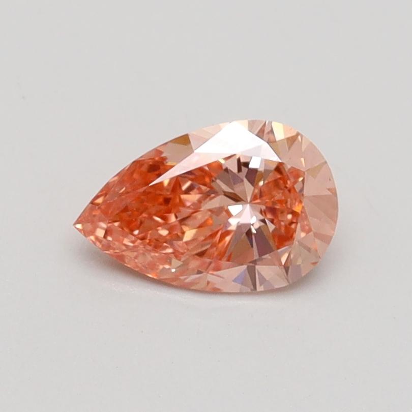 0.50 Ct. Fancy Intense Pink Pear Lab Grown Diamond
