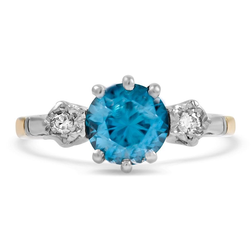 Edwardian Zircon Vintage Ring