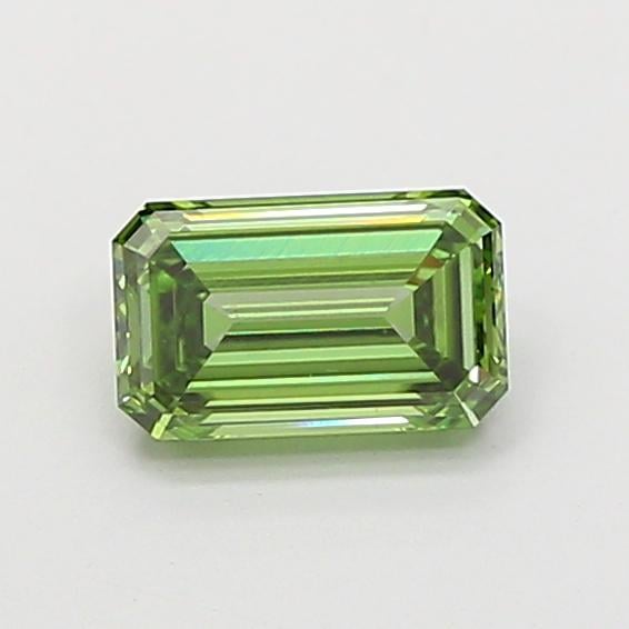 1.05 Ct. Fancy Vivid Green Emerald Lab Grown Diamond