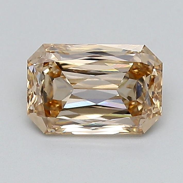 1.04 Ct. Very Light  Brown Radiant Lab Grown Diamond