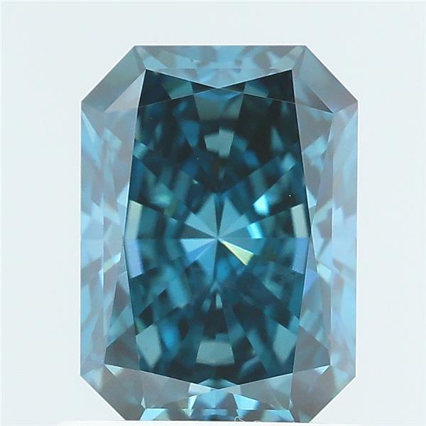 1.06 Ct. Fancy Deep Blue Radiant Lab Grown Diamond