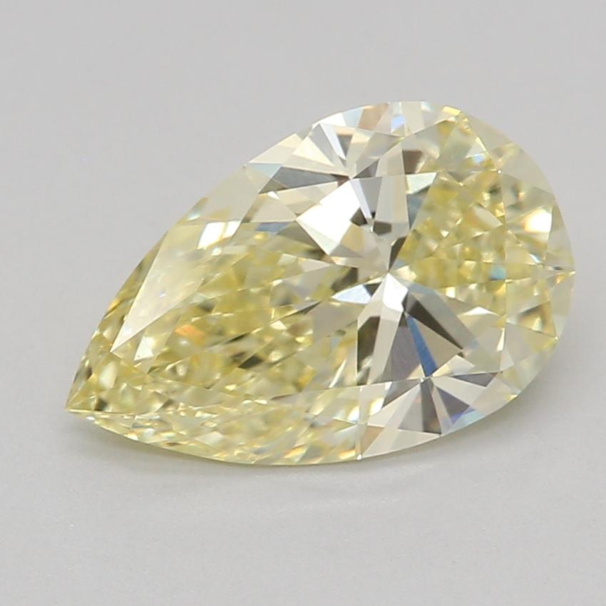 1.02 Ct. Fancy Yellow Pear Lab Grown Diamond