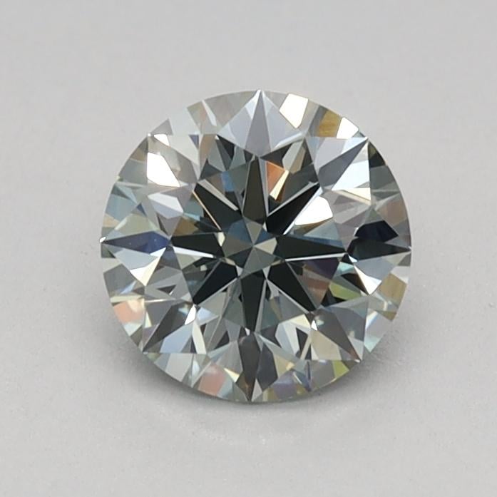 0.51 Ct. Fancy Green Round Lab Grown Diamond