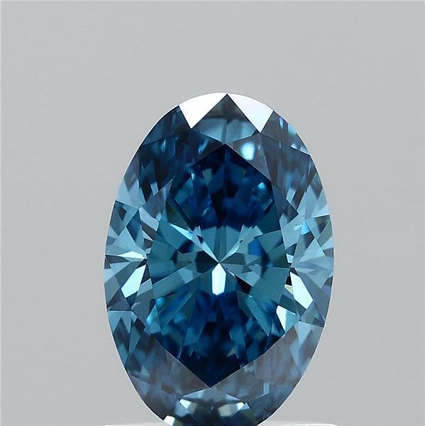 1.04 Ct. Fancy Blue Oval Lab Grown Diamond