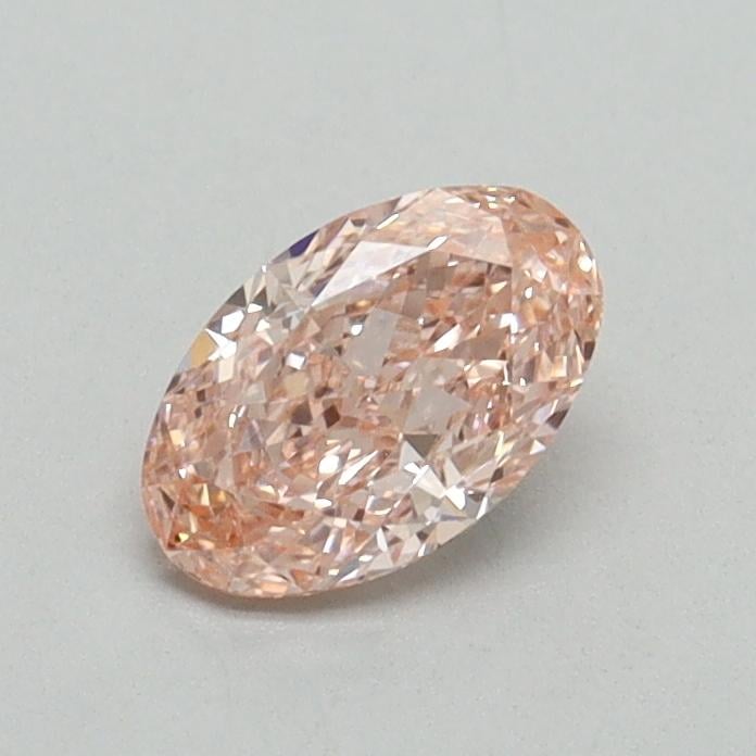 0.50 Ct. Fancy Vivid Pink Oval Lab Grown Diamond