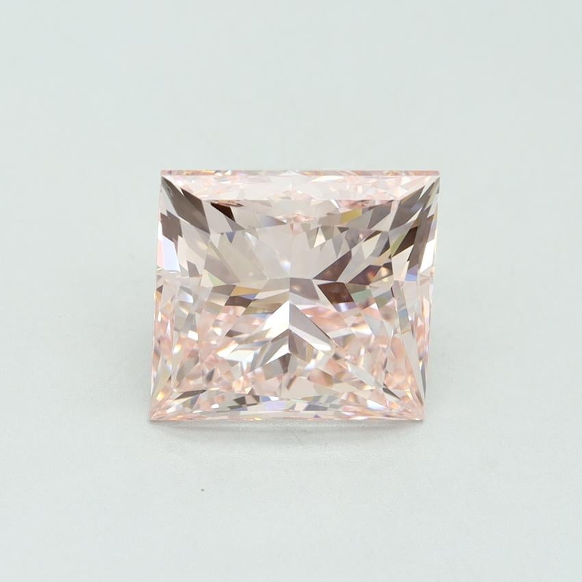 4.50 Ct. Fancy Intense Pink Princess Lab Grown Diamond