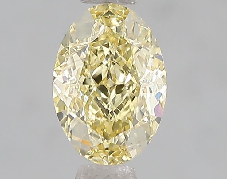 1.09 Ct. Fancy Intense Yellow Oval Lab Grown Diamond