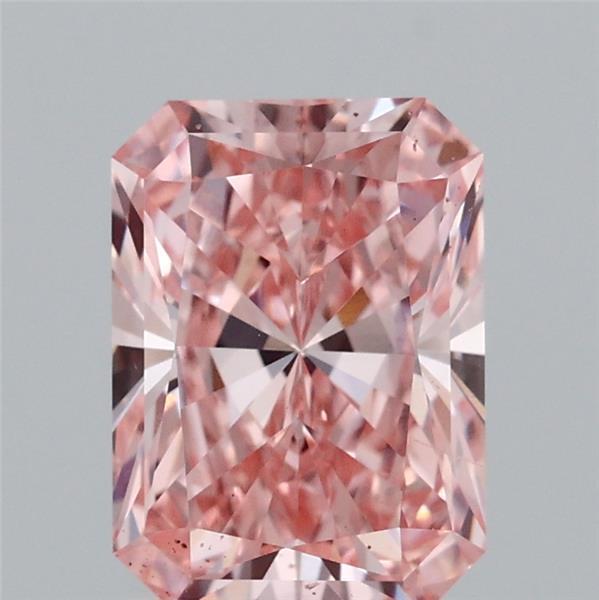2.04 Ct. Fancy Vivid Pink Radiant Lab Grown Diamond