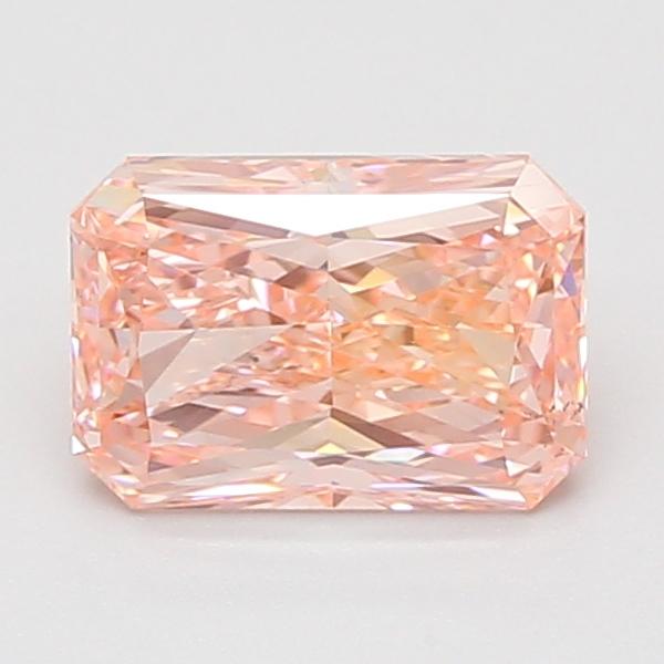1.58 Ct. Fancy Vivid Pink Radiant Lab Grown Diamond