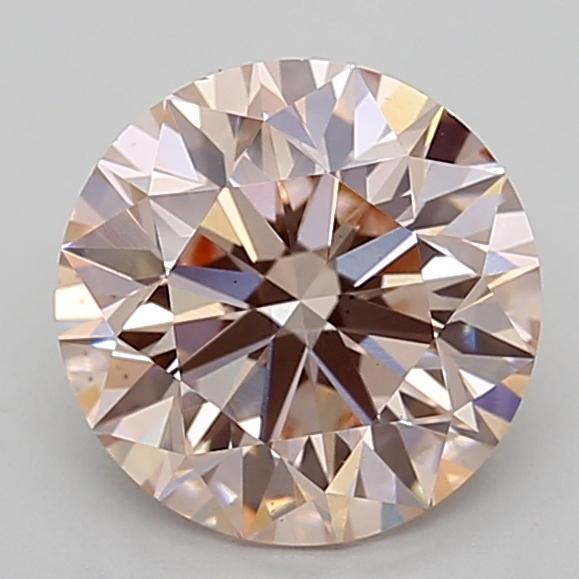 2.44 Ct. Fancy Light  Pink Round Lab Grown Diamond