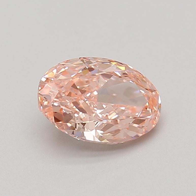 1.54 Ct. Fancy Vivid Pink Oval Lab Grown Diamond