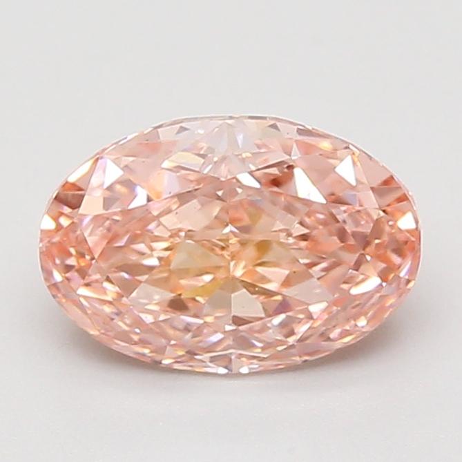 2.03 Ct. Fancy Vivid Pink Oval Lab Grown Diamond