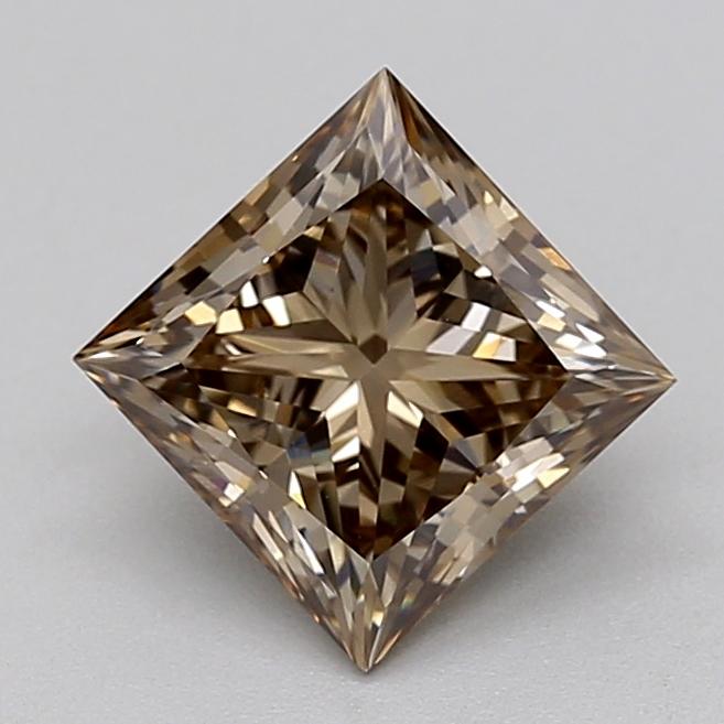 1.66 Ct. Fancy  Brown Princess Lab Grown Diamond