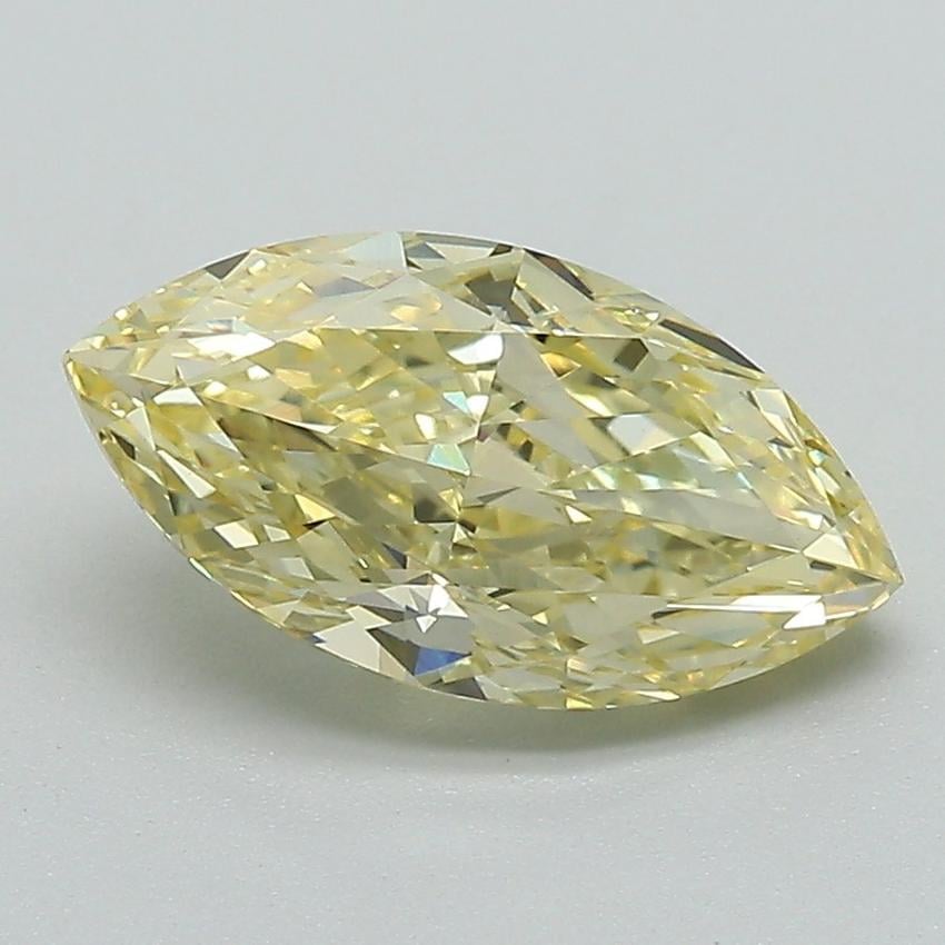 2.08 Ct. Fancy Intense Yellow Marquise Lab Grown Diamond