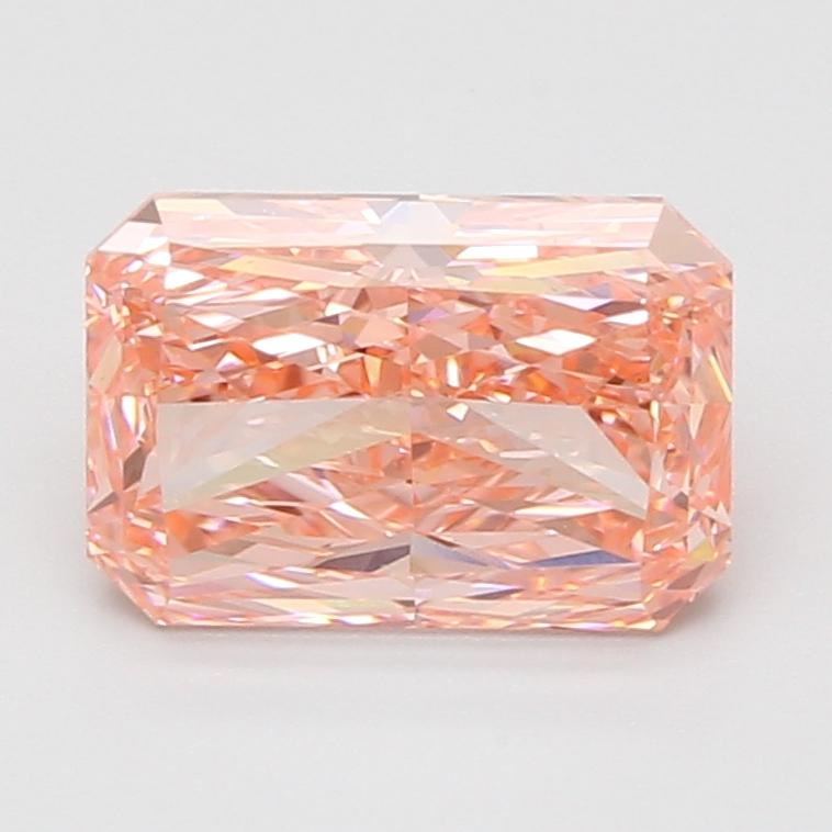 3.03 Ct. Fancy Vivid Pink Radiant Lab Grown Diamond