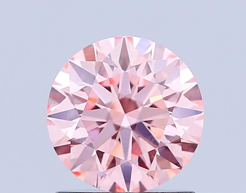 1.06 Ct. Fancy Intense Pink Round Lab Grown Diamond