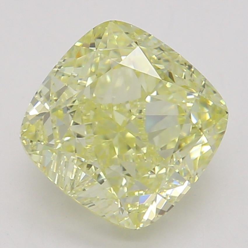 1.29 Ct. Fancy Yellow Cushion Diamond
