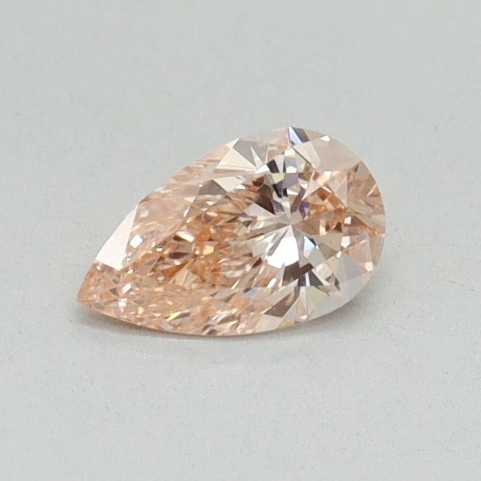 0.32 Ct. Fancy Intense Pink Pear Lab Grown Diamond