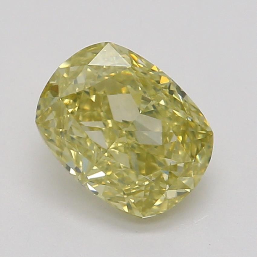 0.62 Ct. Fancy Brownish Yellow Cushion Diamond