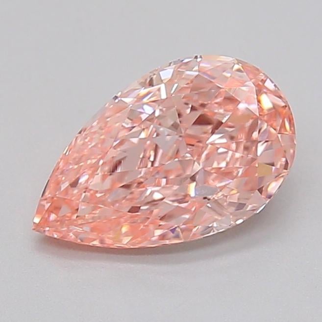 1.02 Ct. Fancy Vivid  Pink Pear Lab Grown Diamond