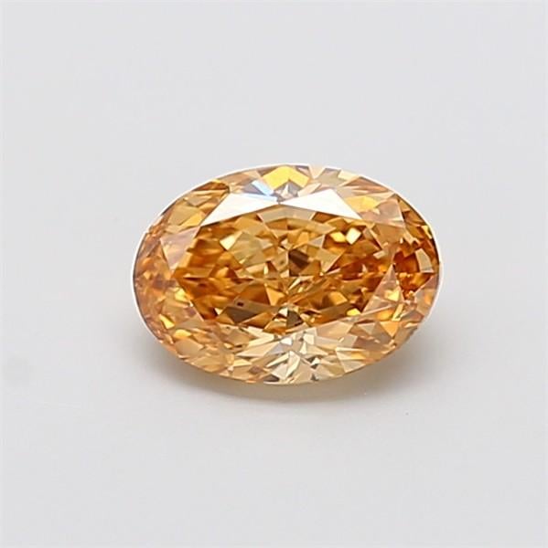 1.05 Ct. Fancy Brown Oval Lab Grown Diamond